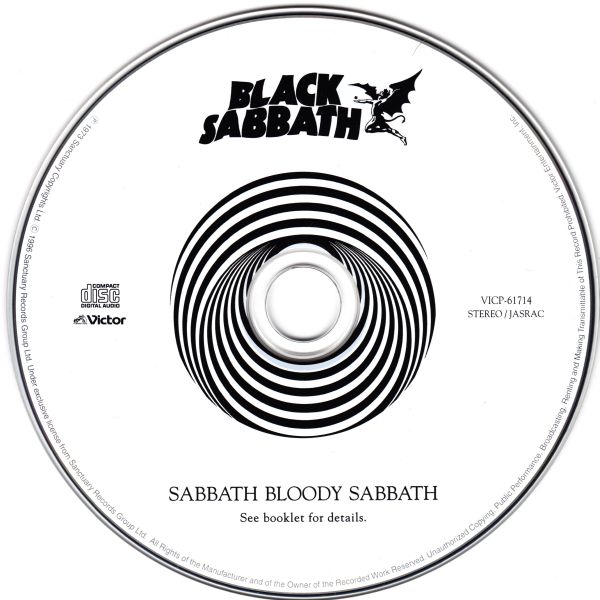 CD, Black Sabbath - Sabbath Bloody Sabbath